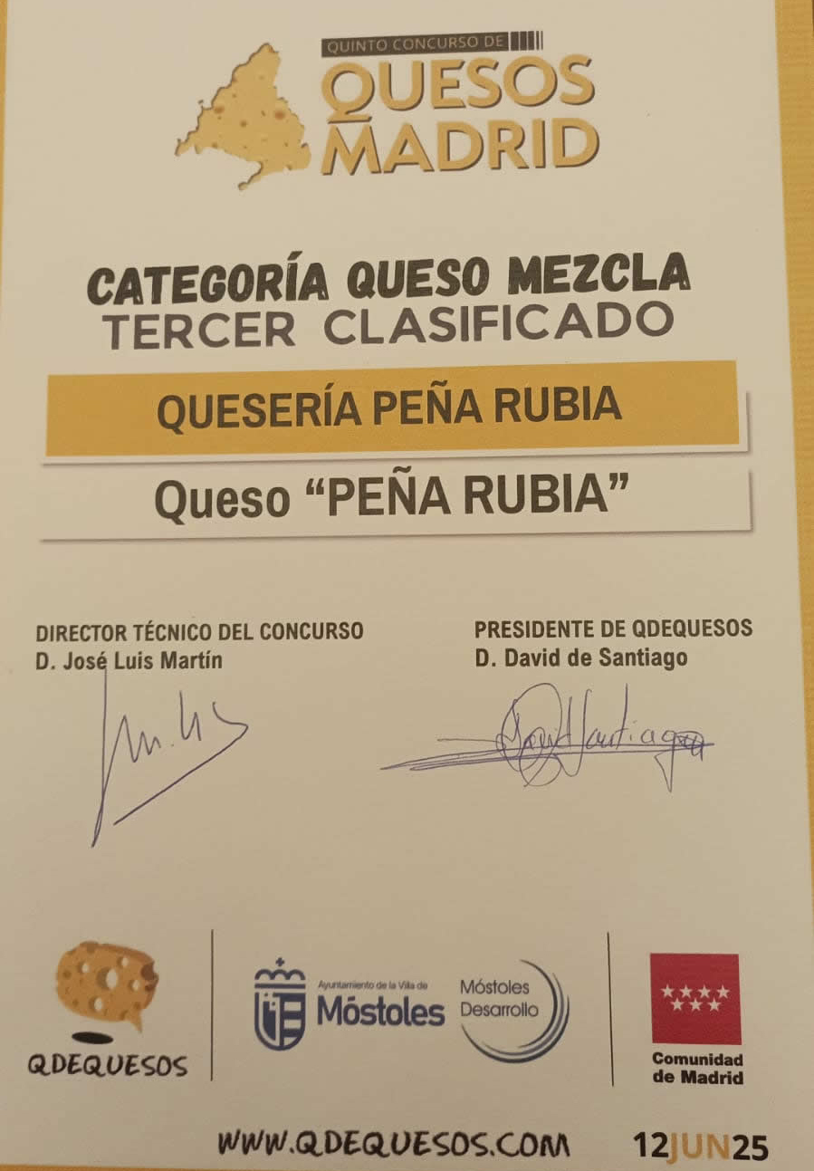 Premio a Peña Rubia