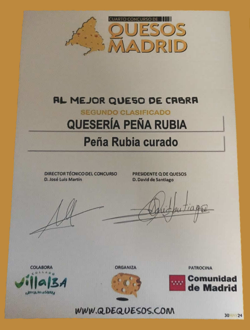 Premio a Peña Rubia